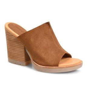 KORK-EASE LAWTON BURNT ORANGE LEATHER SANDAL